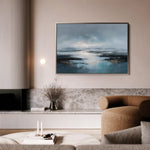 Abstract 1586 Canvas Art 18" x 24" / 45 x 60 cm / Black