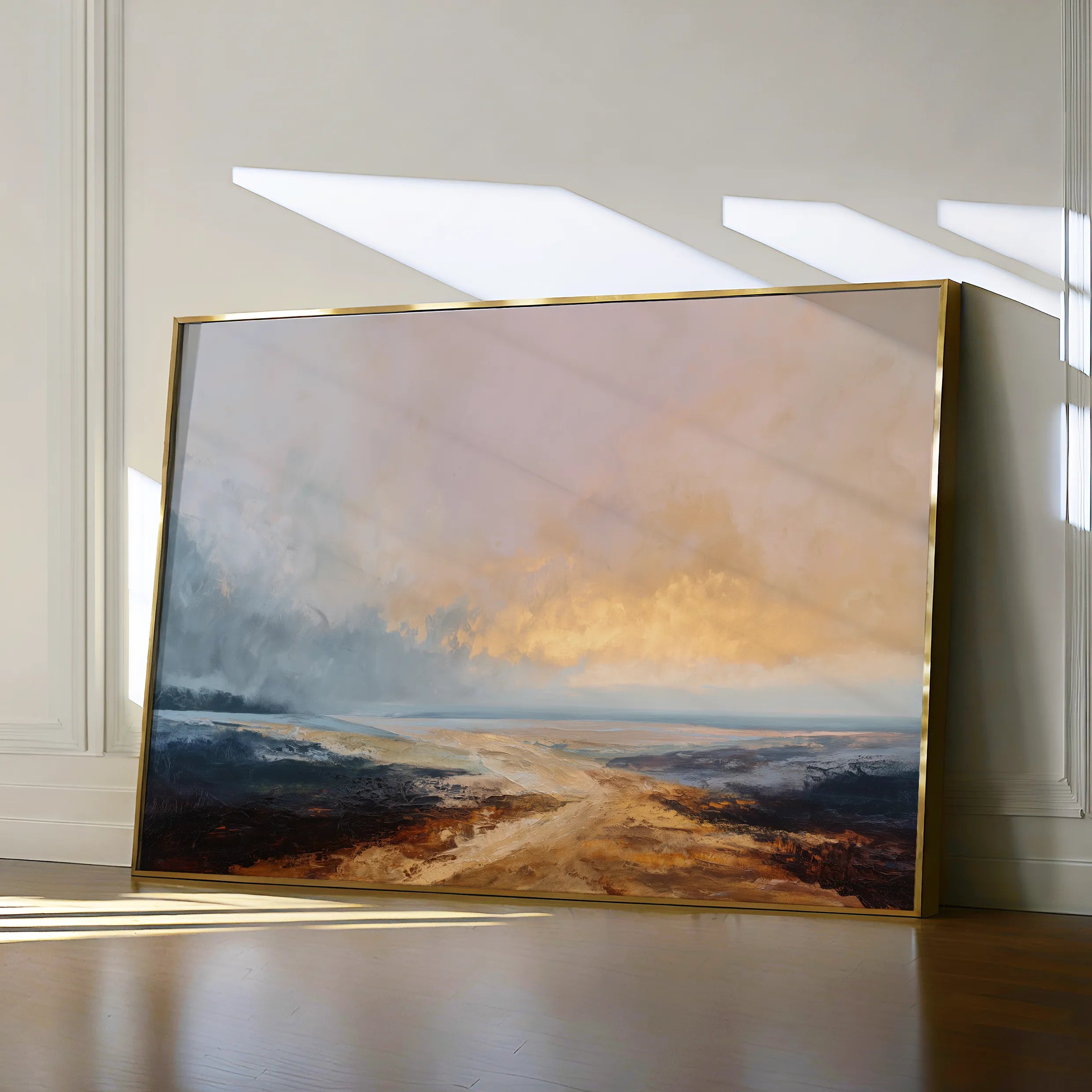 Abstract 1588 Canvas Art 18" x 24" / 45 x 60 cm / Black