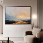 Abstract 1588 Canvas Art 60 x 40 cm / Black