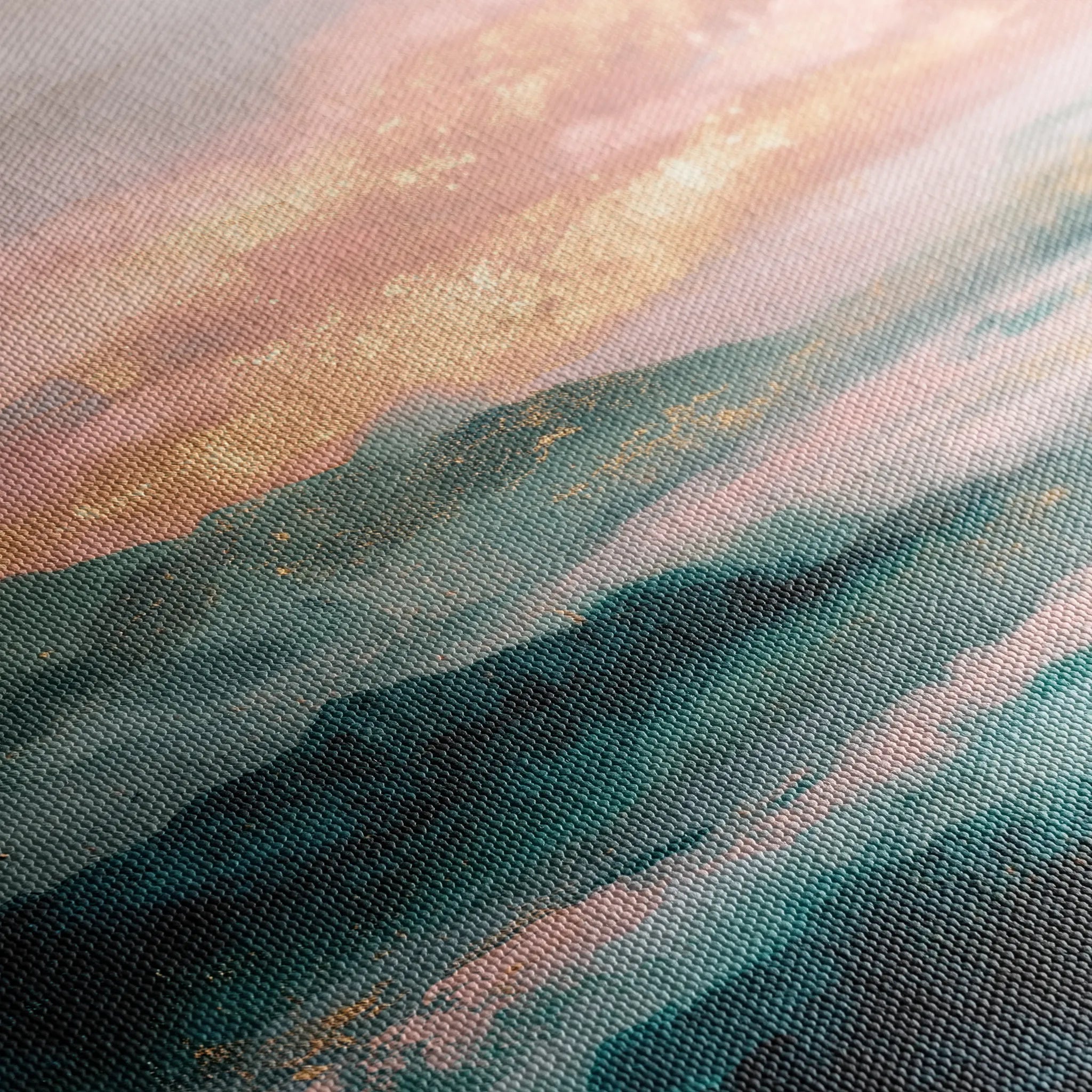 Abstract 1589 Canvas Art 18" x 24" / 45 x 60 cm / Black