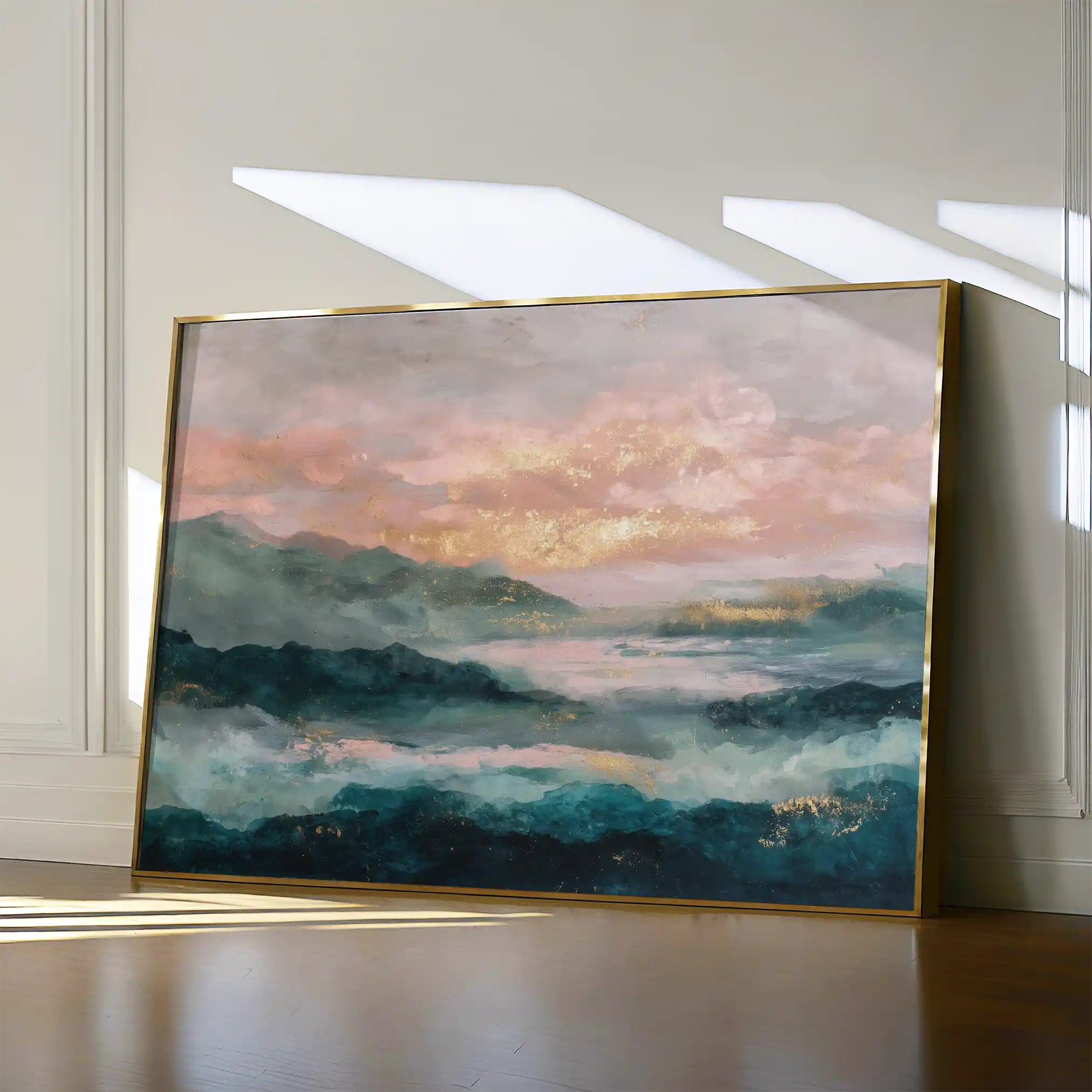 Abstract 1589 Canvas Art 60 x 40 cm / Black