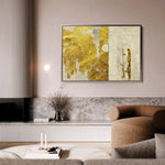 Abstract 159 Canvas Art 18" x 24" / 45 x 60 cm / Black