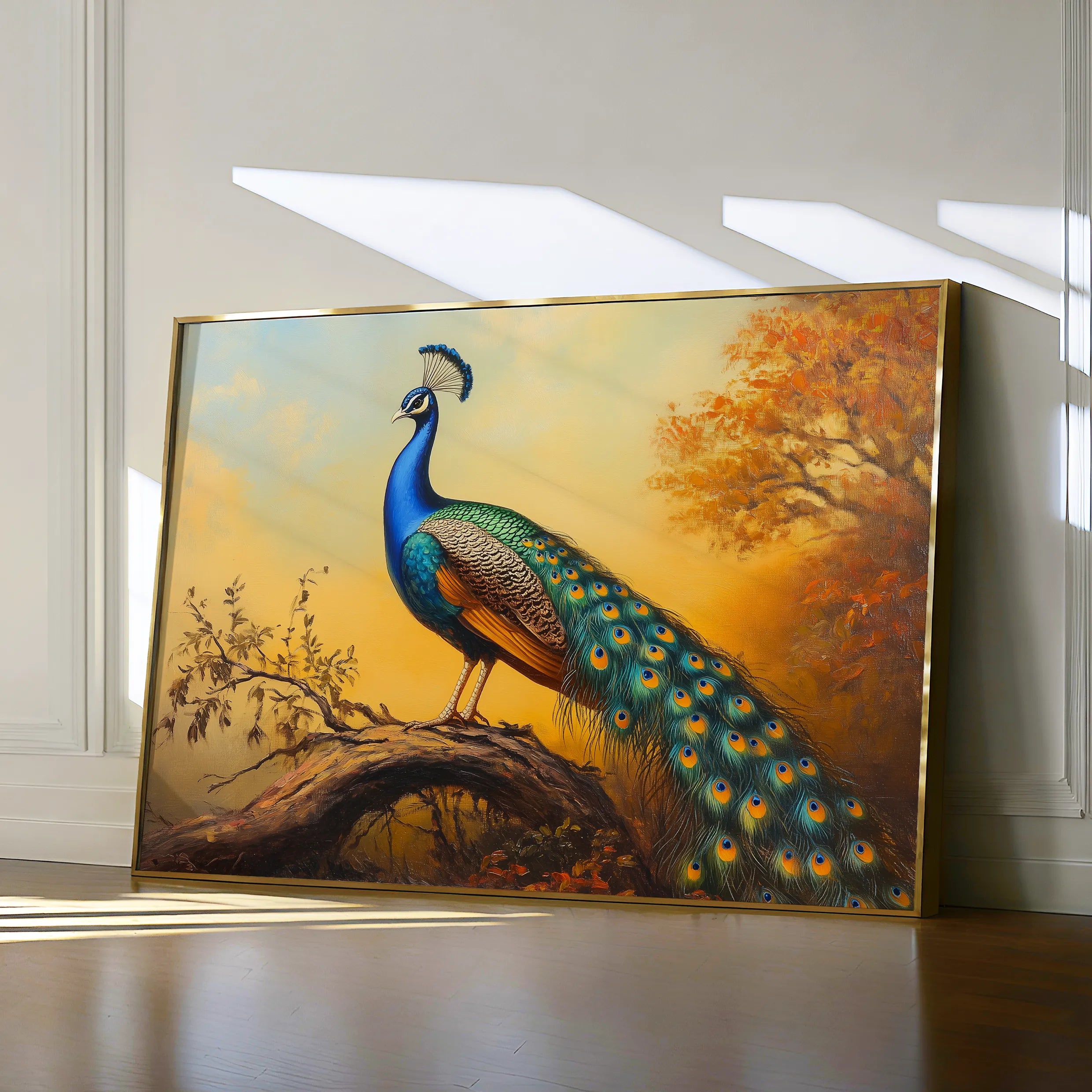 Animals 159 Canvas Art 18" x 24" / 45 x 60 cm / Black