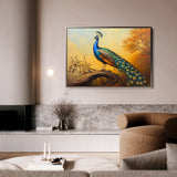 Animals 159 Canvas Art 18" x 24" / 45 x 60 cm / Black