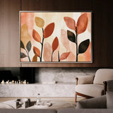 Boho 159 Canvas Art 18" x 24" / 45 x 60 cm / Black