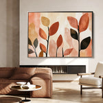 Boho 159 Canvas Art 18" x 24" / 45 x 60 cm / Black