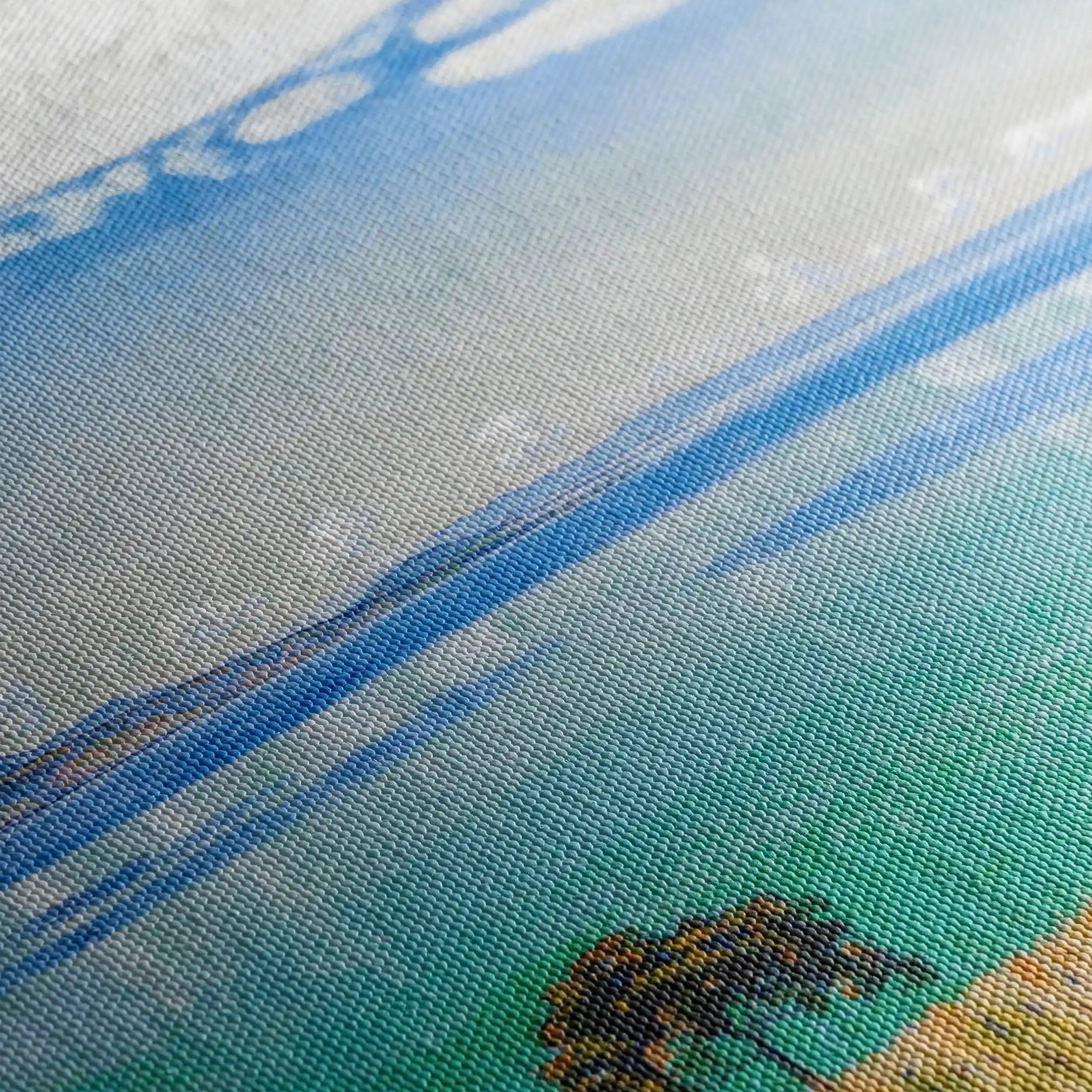 Landscape 159 Canvas Art 60 x 40 cm / Black