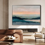 Abstract 1590 Canvas Art 18" x 24" / 45 x 60 cm / Black