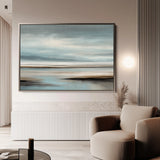 Abstract 1591 Canvas Art 18" x 24" / 45 x 60 cm / Black