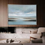 Abstract 1592 Canvas Art 18" x 24" / 45 x 60 cm / Black