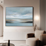 Abstract 1592 Canvas Art 18" x 24" / 45 x 60 cm / Black