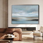 Abstract 1592 Canvas Art 60 x 40 cm / Black