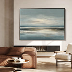 Abstract 1593 Canvas Art 18" x 24" / 45 x 60 cm / Black