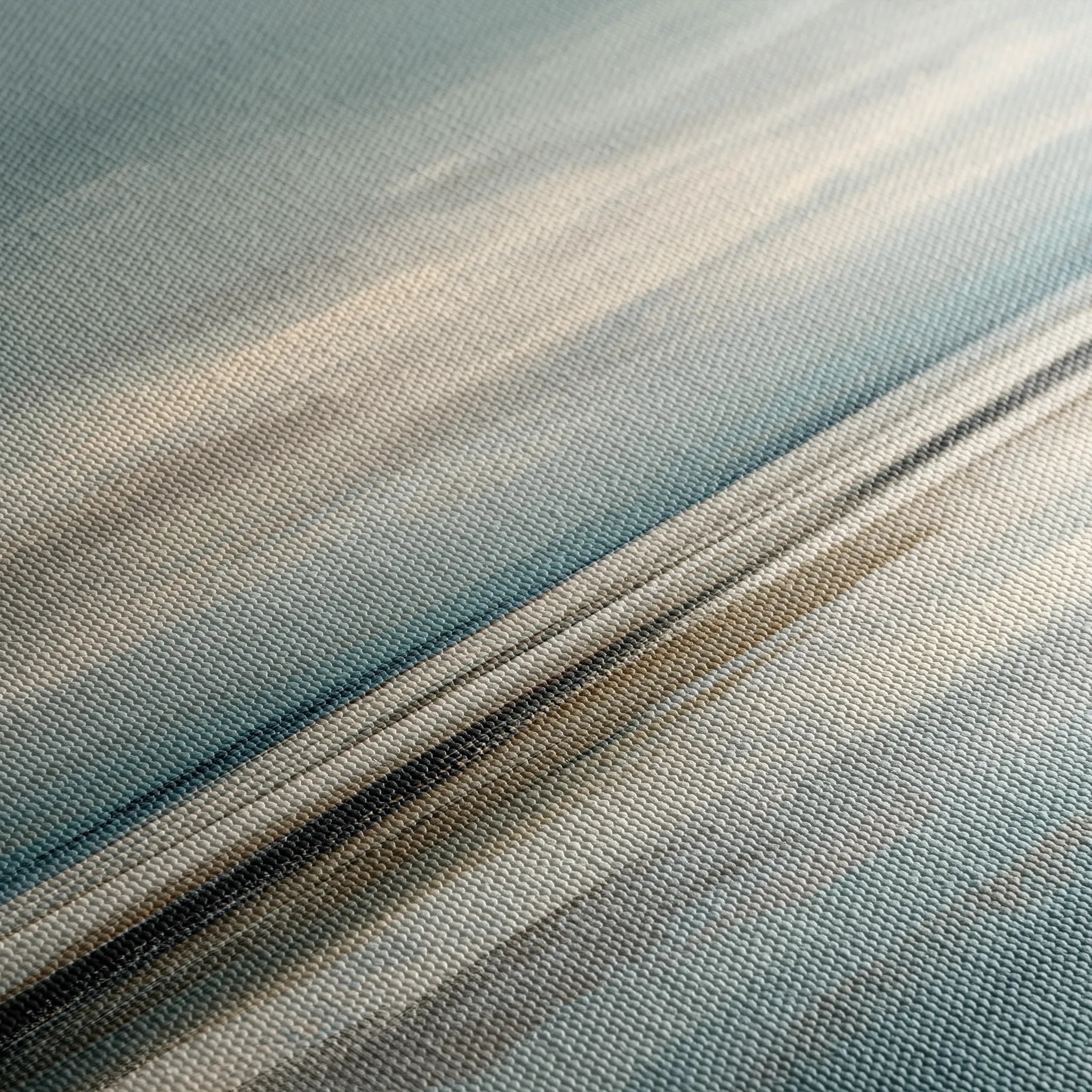 Abstract 1593 Canvas Art 18" x 24" / 45 x 60 cm / Black