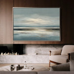 Abstract 1593 Canvas Art 60 x 40 cm / Black