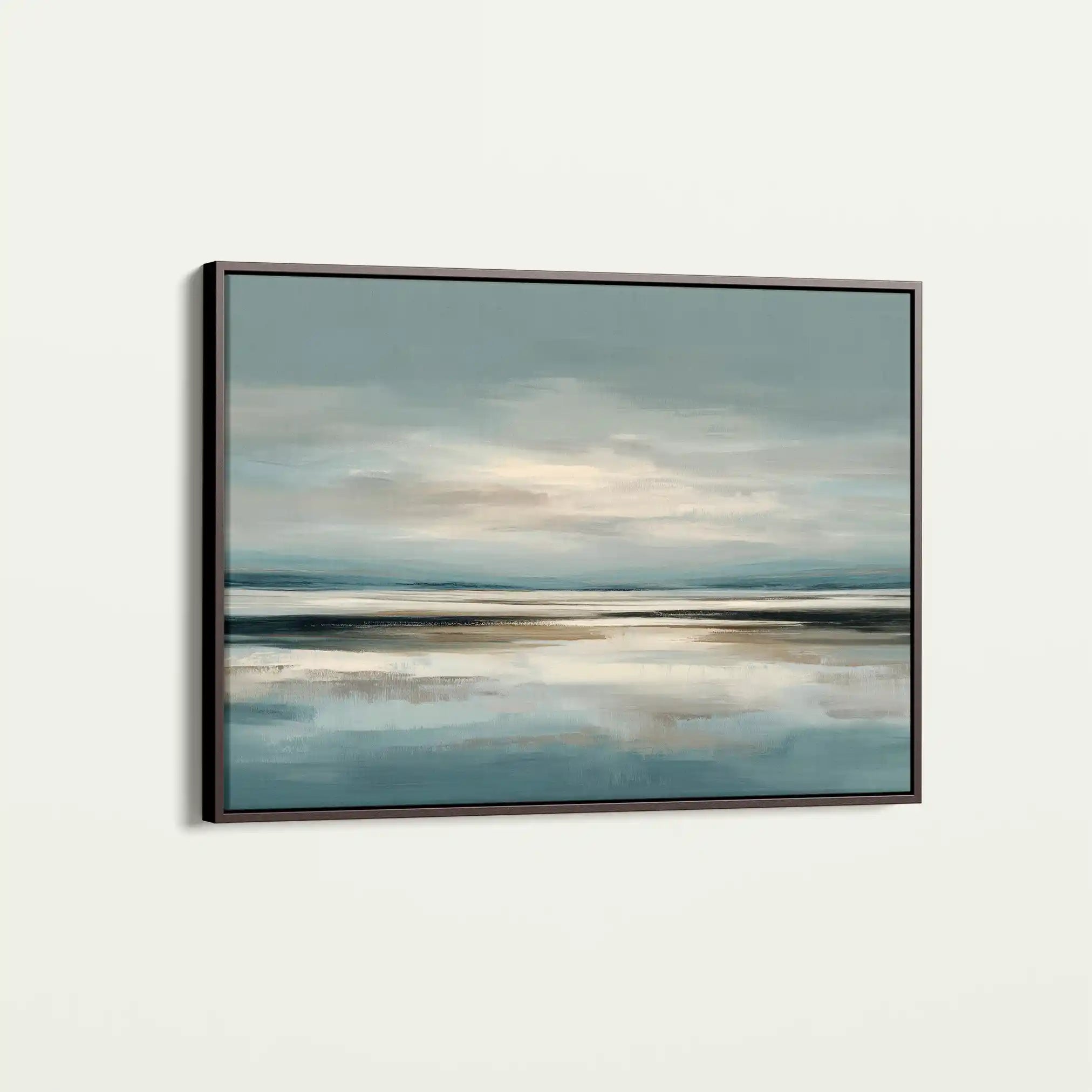 Abstract 1593 Canvas Art 60 x 40 cm / Black