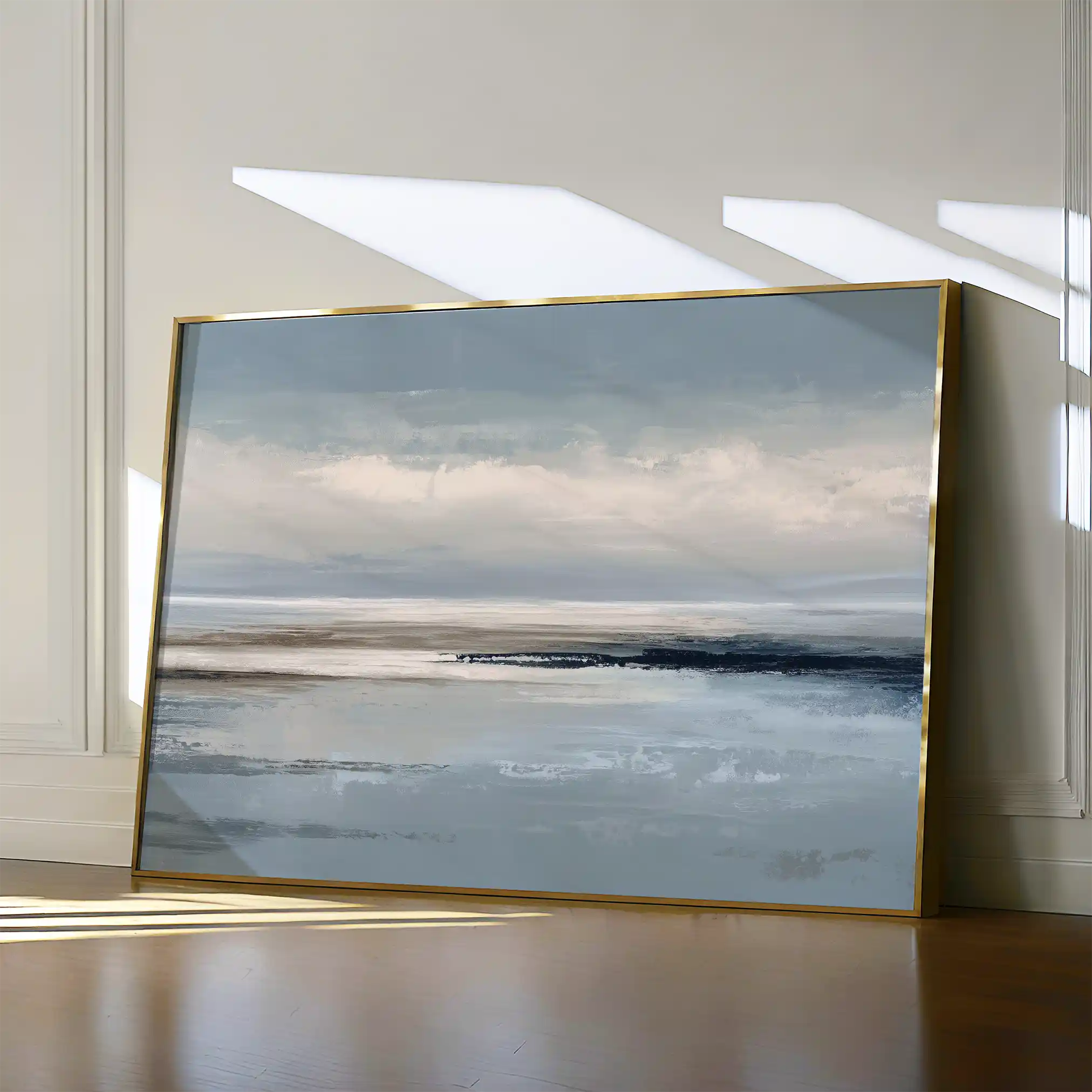 Abstract 1595 Canvas Art 60 x 40 cm / Black