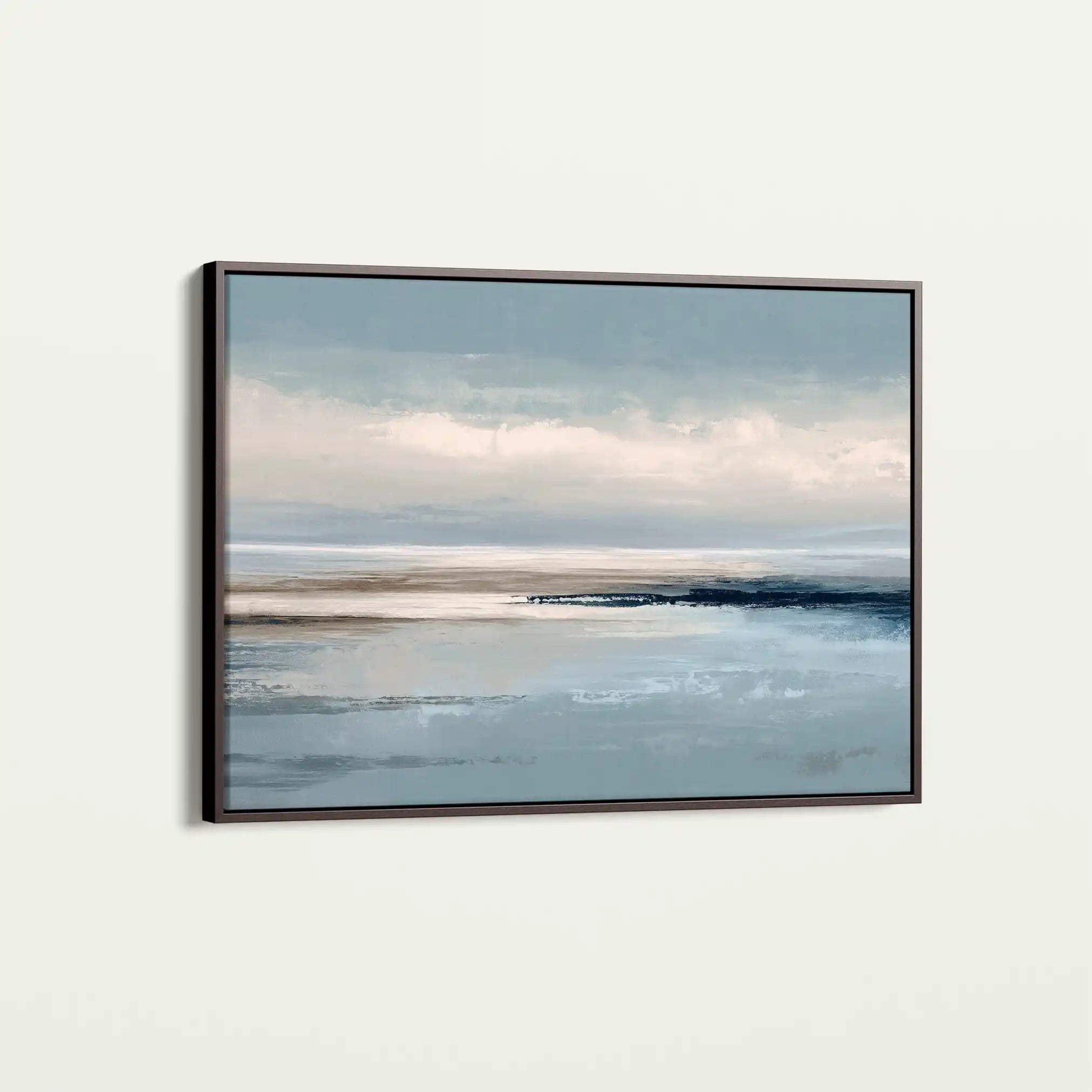 Abstract 1595 Canvas Art 60 x 40 cm / Black