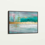 Abstract 1598 Canvas Art 18" x 24" / 45 x 60 cm / Black