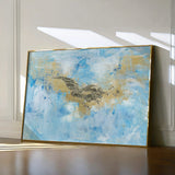 Abstract 160 Canvas Art 18" x 24" / 45 x 60 cm / Black