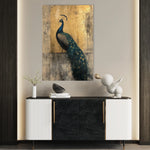 Animals 160 Canvas Art 18" x 24" / 45 x 60 cm / Black