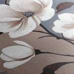 Floral 160 Canvas Art 18" x 24" / 45 x 60 cm / Black