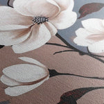 Floral 160 Canvas Art 60 x 40 cm / Black