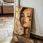 Portrait 160 Canvas Art 18" x 24" / 45 x 60 cm / Black