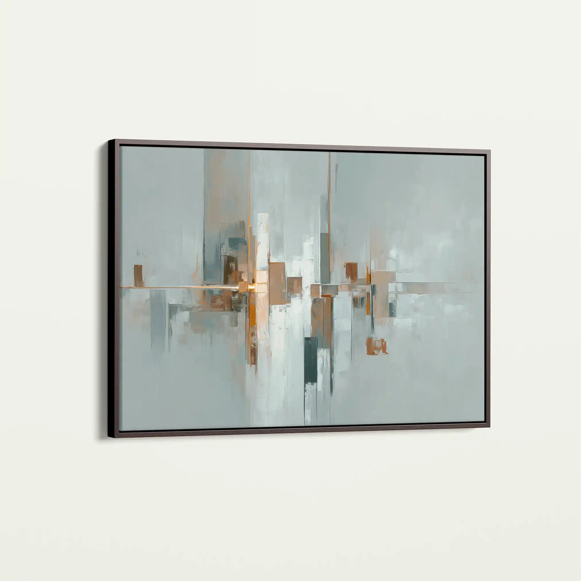 Abstract 1600 Canvas Art 60 x 40 cm / Black