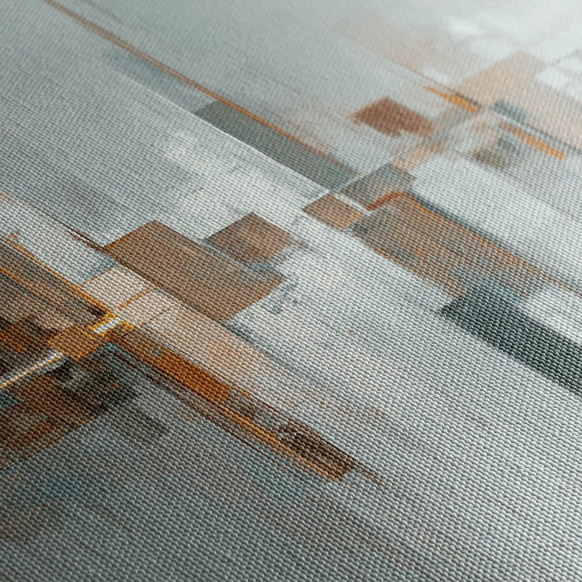 Abstract 1600 Canvas Art 60 x 40 cm / Black