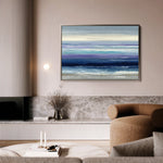 Abstract 1602 Canvas Art 18" x 24" / 45 x 60 cm / Black