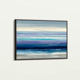 Abstract 1602 Canvas Art 18" x 24" / 45 x 60 cm / Black