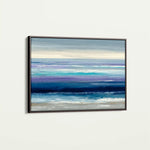 Abstract 1602 Canvas Art 60 x 40 cm / Black