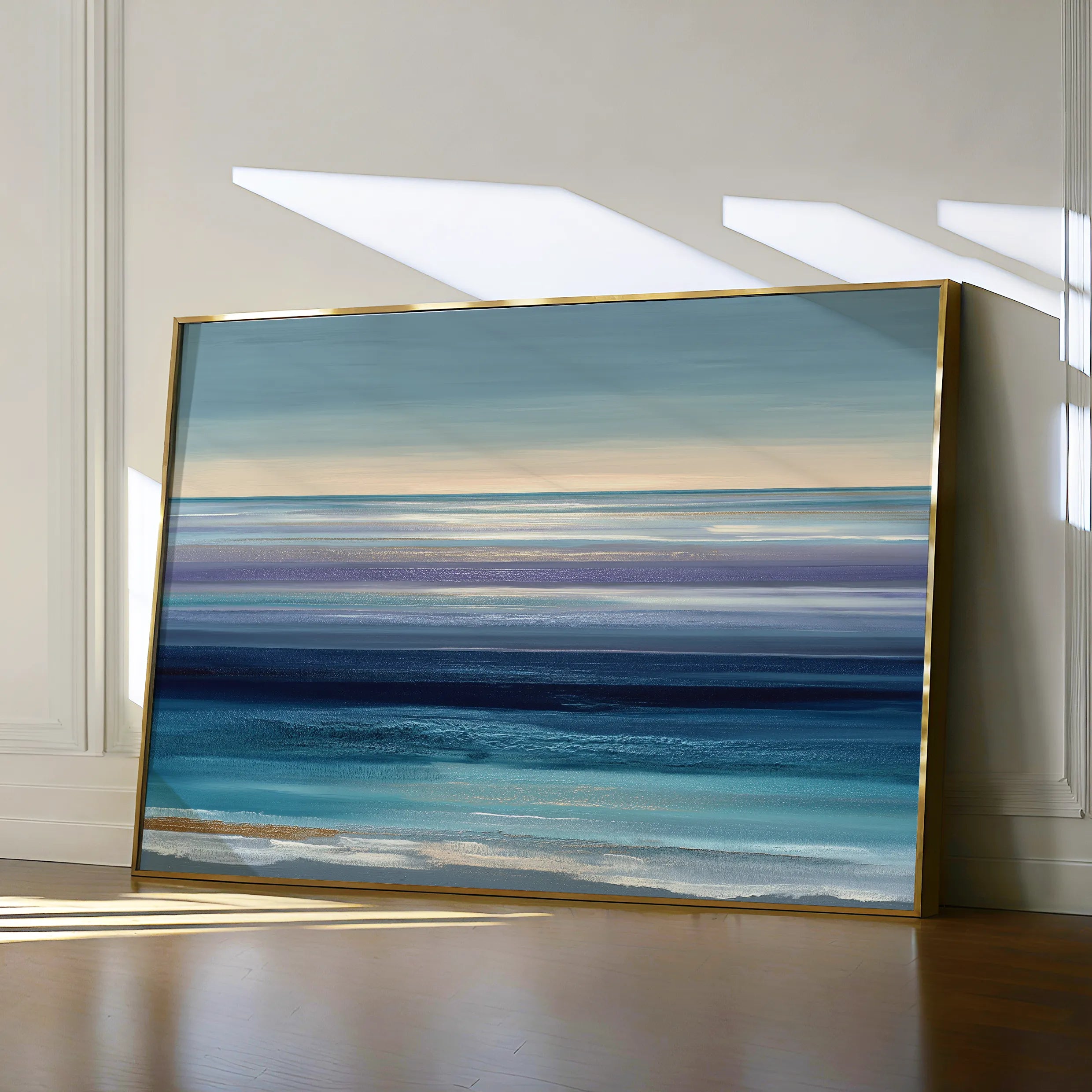 Abstract 1603 Canvas Art 18" x 24" / 45 x 60 cm / Black