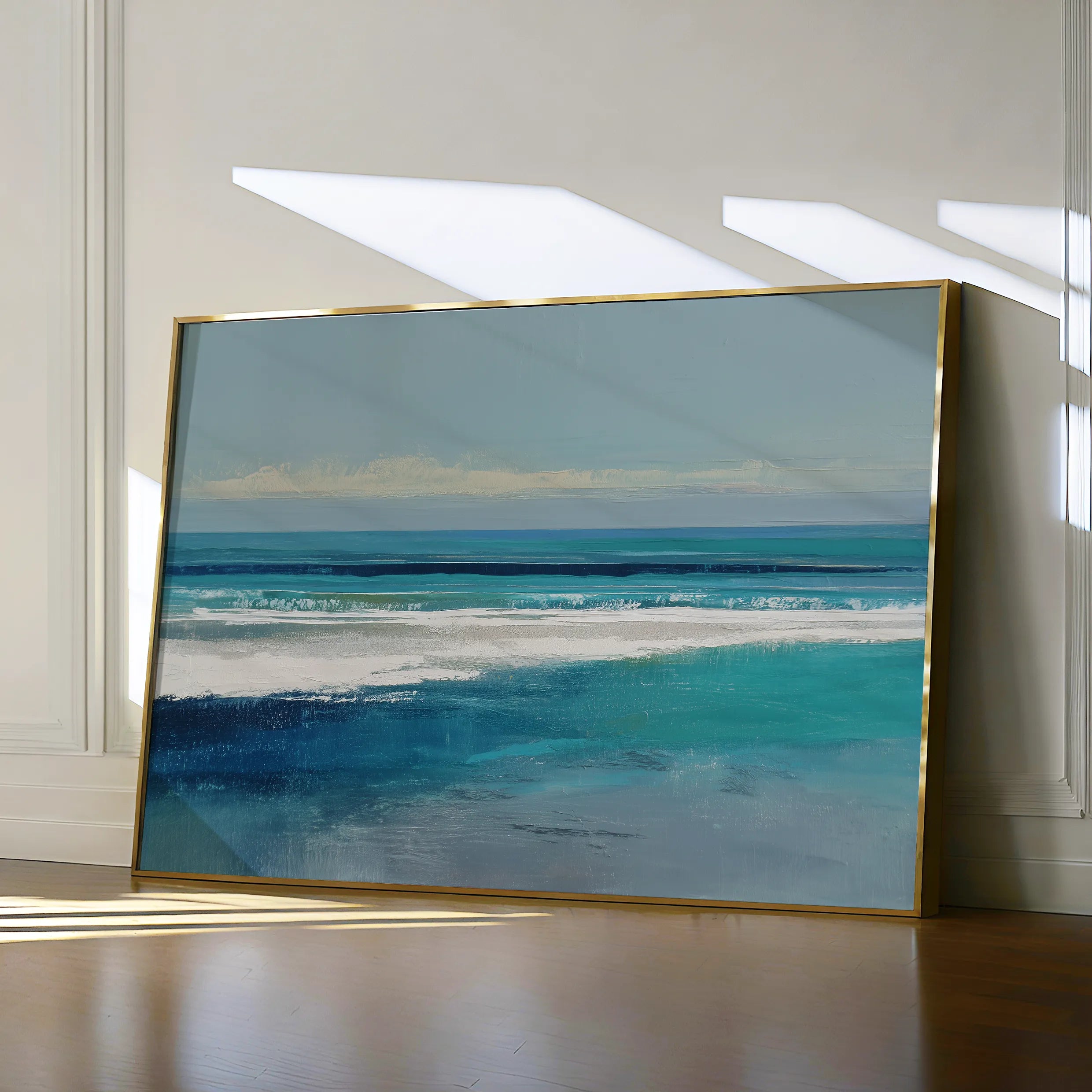 Abstract 1604 Canvas Art 18" x 24" / 45 x 60 cm / Black