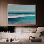 Abstract 1604 Canvas Art 18" x 24" / 45 x 60 cm / Black