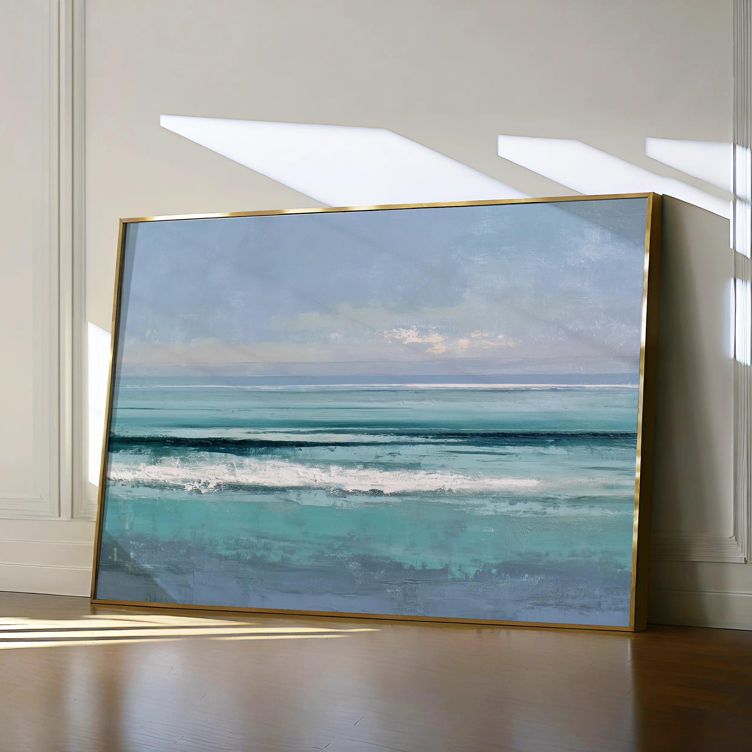 Abstract 1605 Canvas Art 18" x 24" / 45 x 60 cm / Black