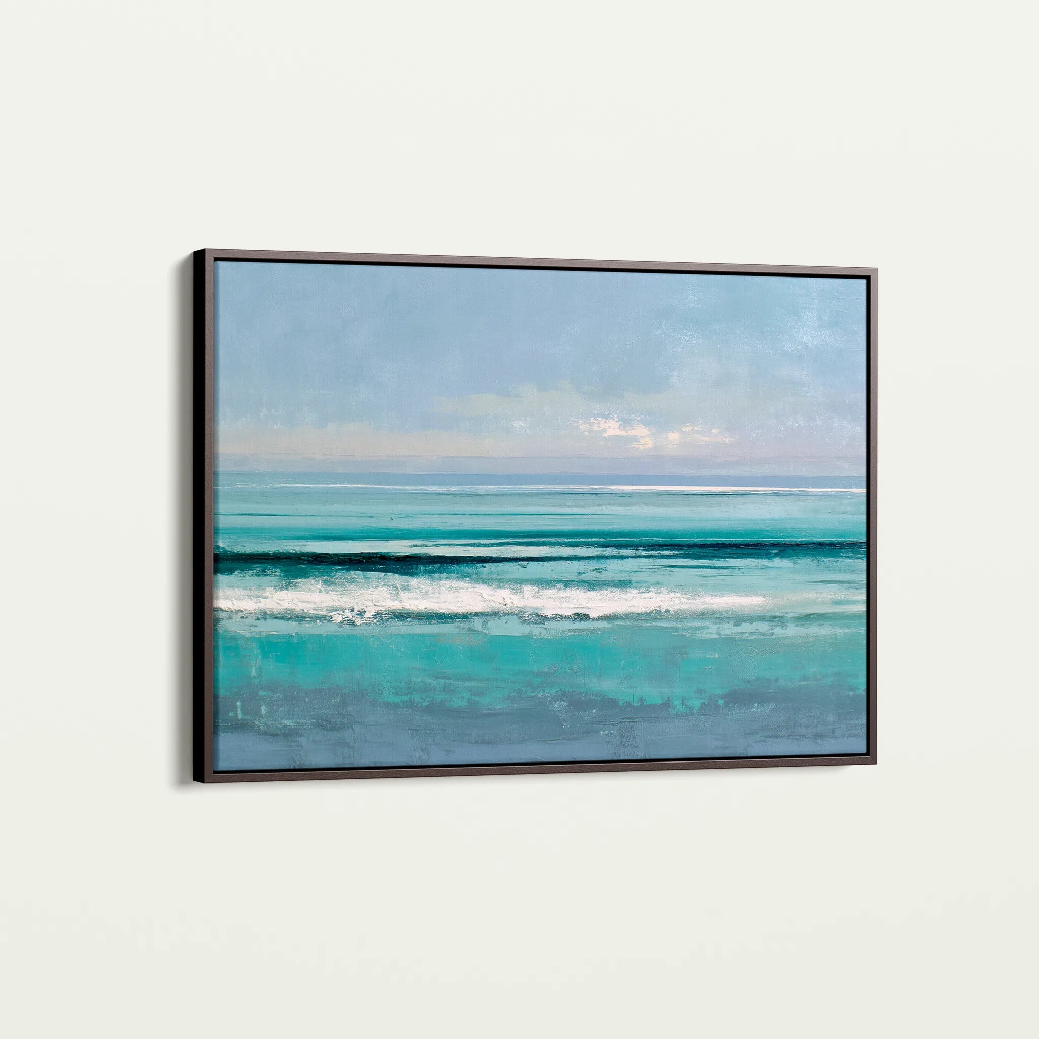 Abstract 1605 Canvas Art 18" x 24" / 45 x 60 cm / Black