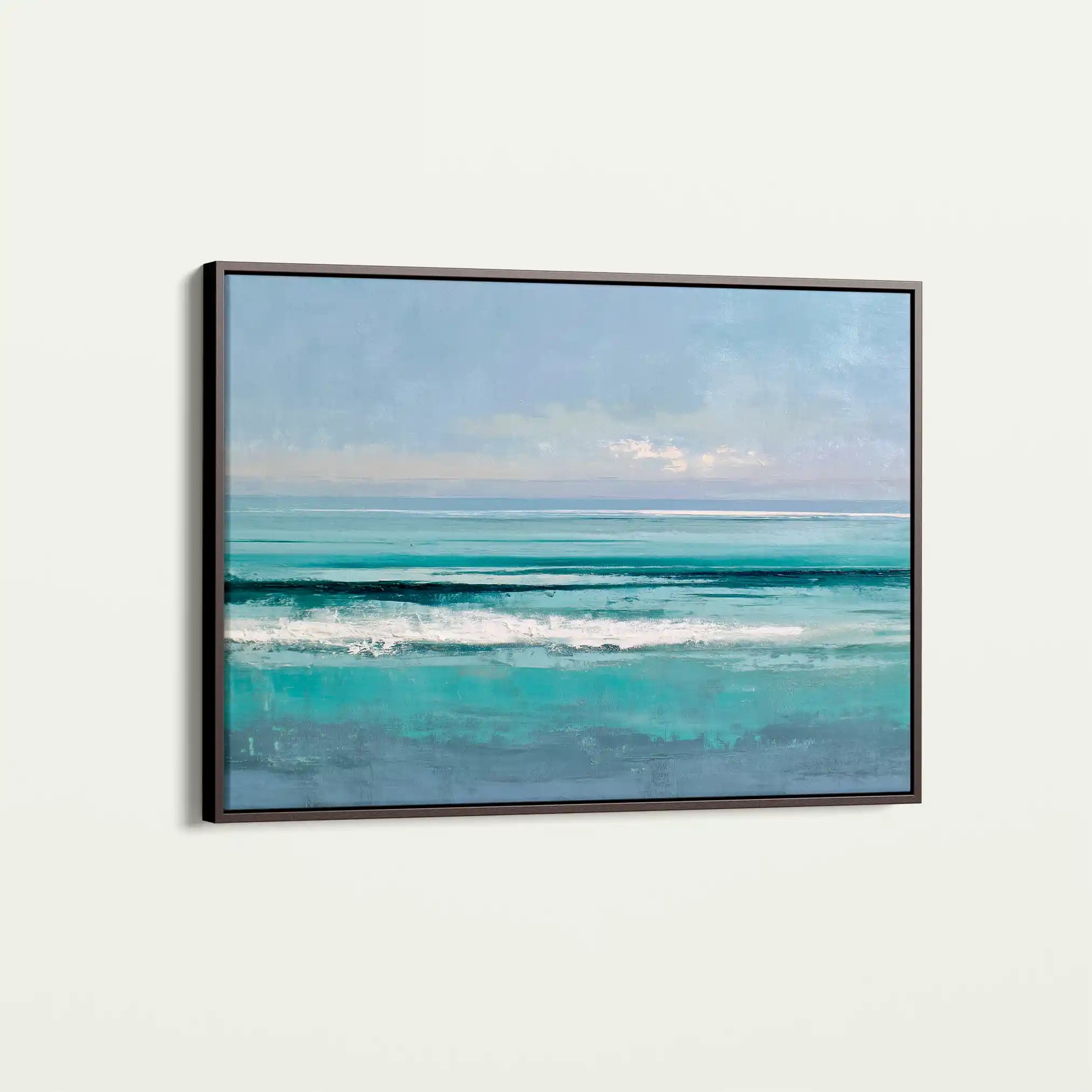 Abstract 1605 Canvas Art 60 x 40 cm / Black