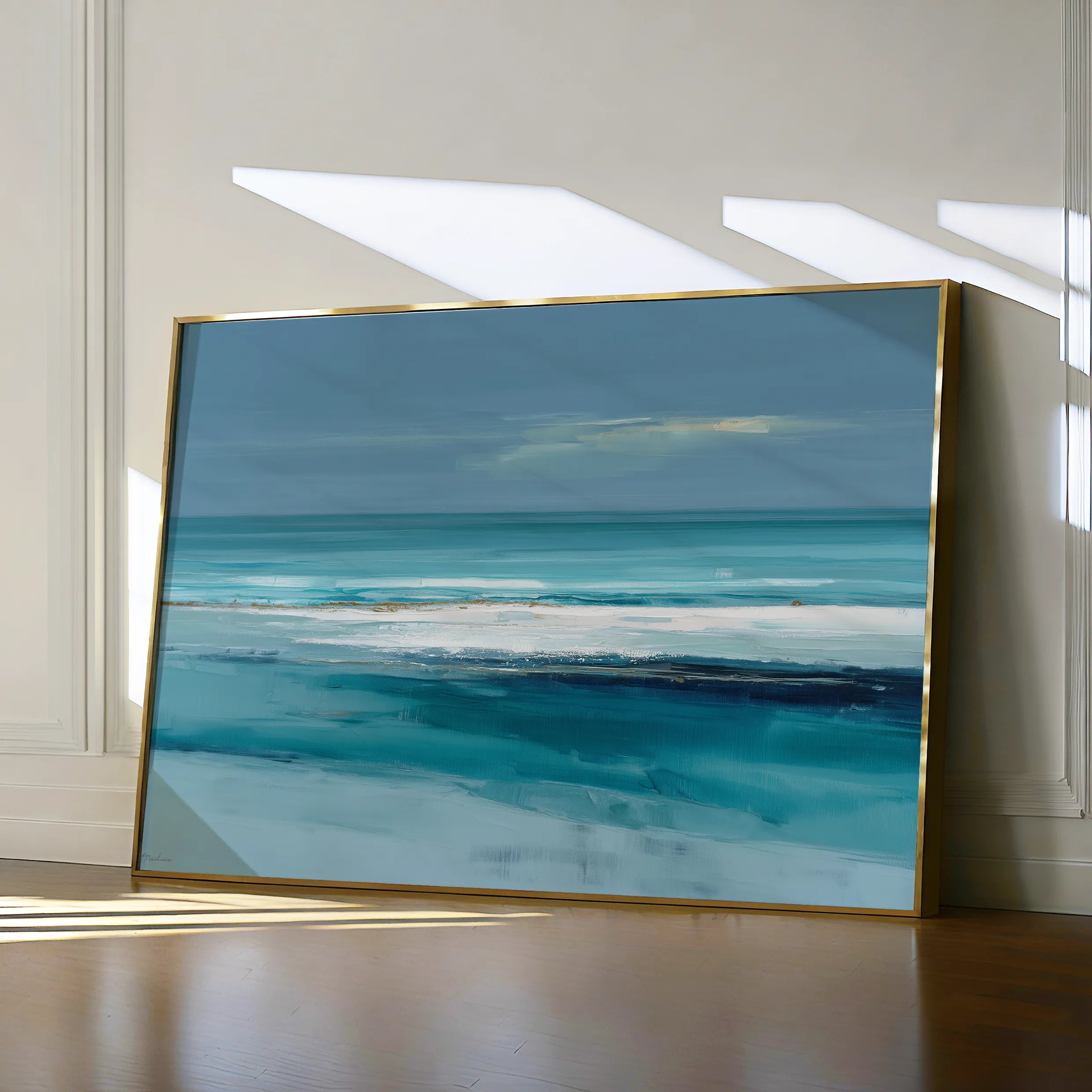 Abstract 1606 Canvas Art 18" x 24" / 45 x 60 cm / Black