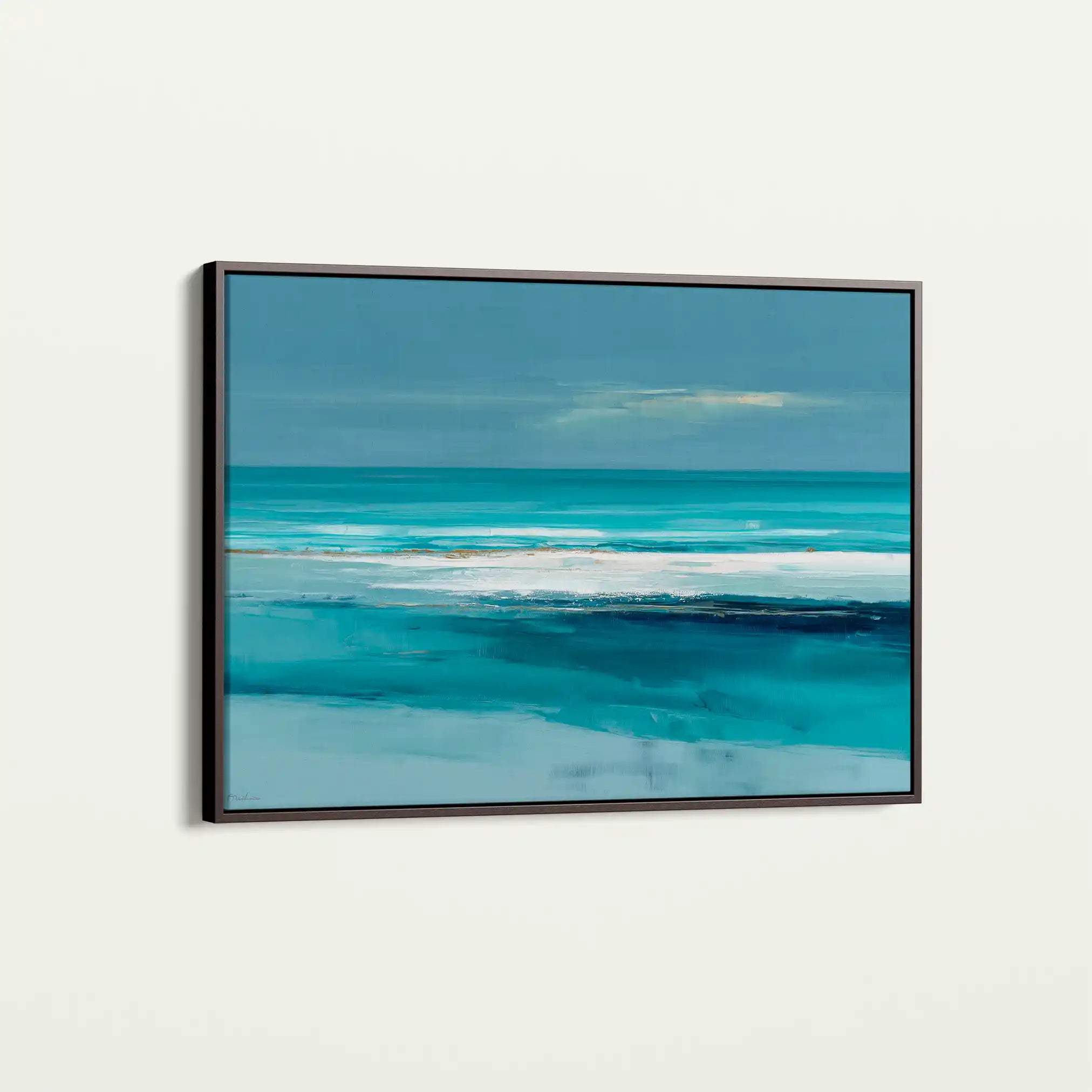 Abstract 1606 Canvas Art 60 x 40 cm / Black
