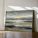 Abstract 1607 Canvas Art 18" x 24" / 45 x 60 cm / Black