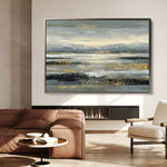 Abstract 1607 Canvas Art 18" x 24" / 45 x 60 cm / Black