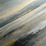 Abstract 1607 Canvas Art 60 x 40 cm / Black