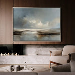 Abstract 1609 Canvas Art 18" x 24" / 45 x 60 cm / Black
