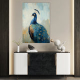 Animals 161 Canvas Art 18" x 24" / 45 x 60 cm / Black
