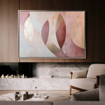 Boho 161 Canvas Art 18" x 24" / 45 x 60 cm / Black