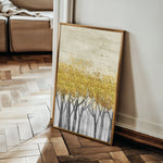Floral 161 Canvas Art 18" x 24" / 45 x 60 cm / Black