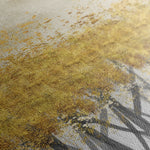 Floral 161 Canvas Art 18" x 24" / 45 x 60 cm / Black