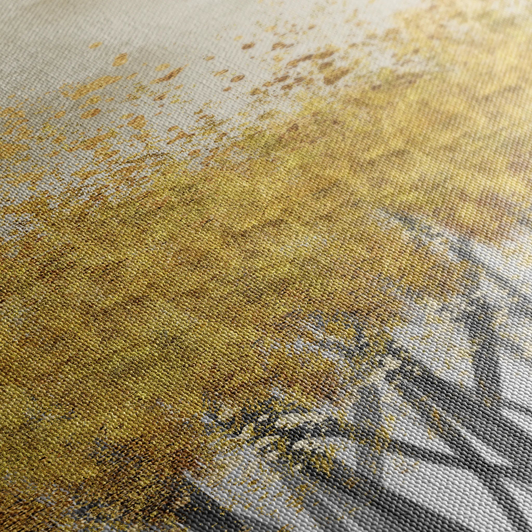 Floral 161 Canvas Art 18" x 24" / 45 x 60 cm / Black